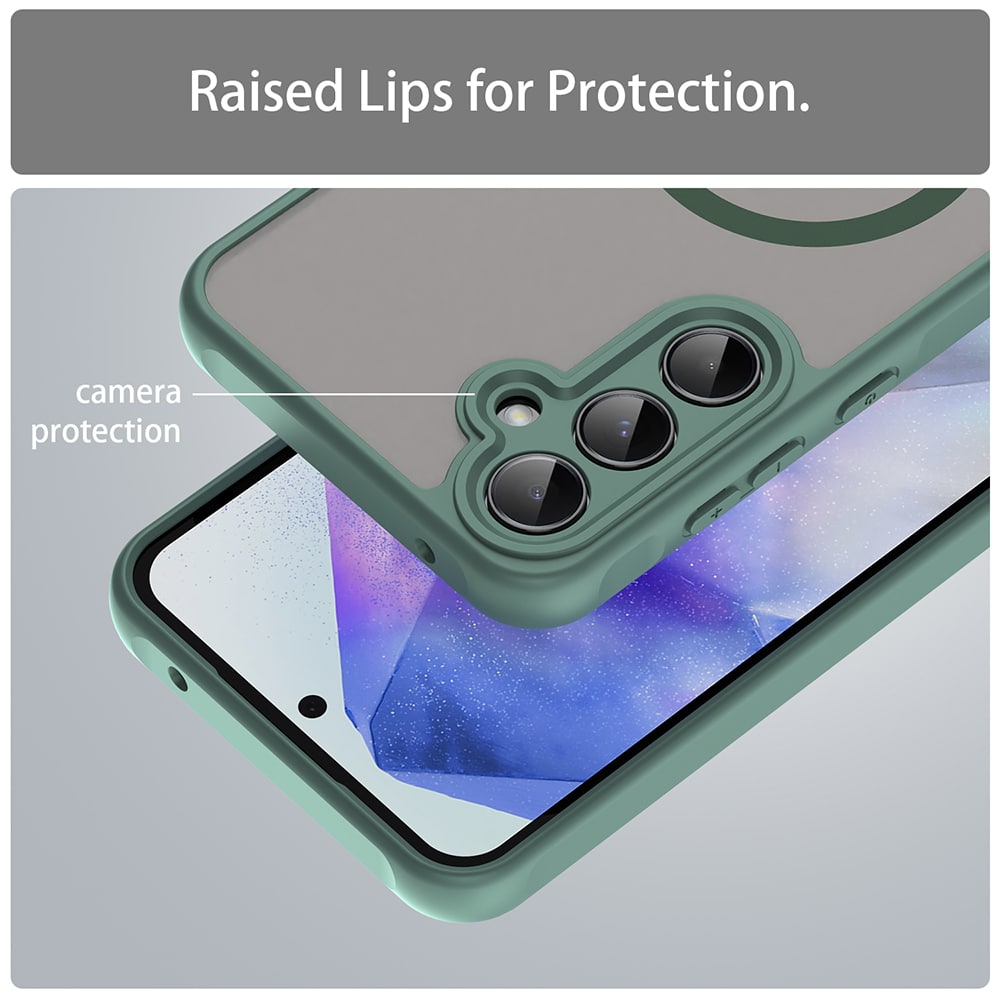 Techsuit HaloFrost II MagSafe - θήκη για Samsung Galaxy A35 - Πράσινο - Image 4