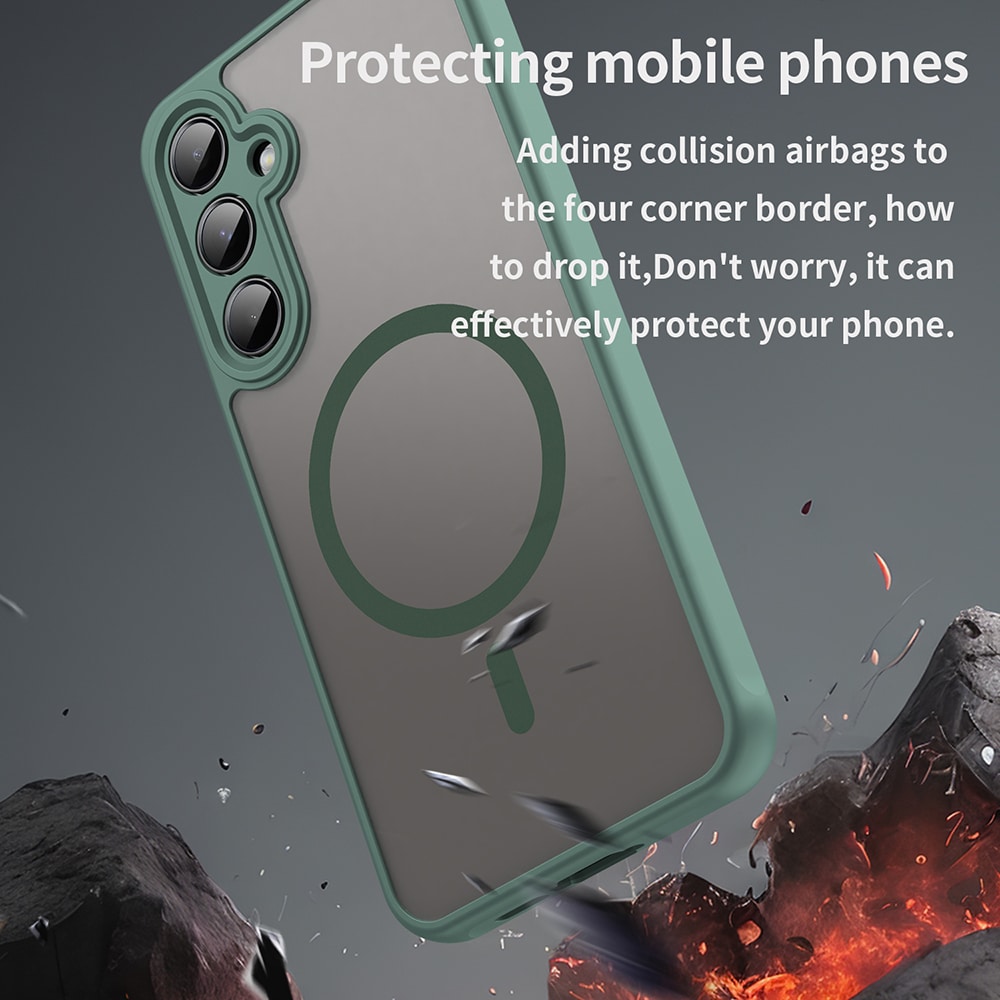 Techsuit HaloFrost II MagSafe - θήκη για Samsung Galaxy A35 - Πράσινο - Image 5