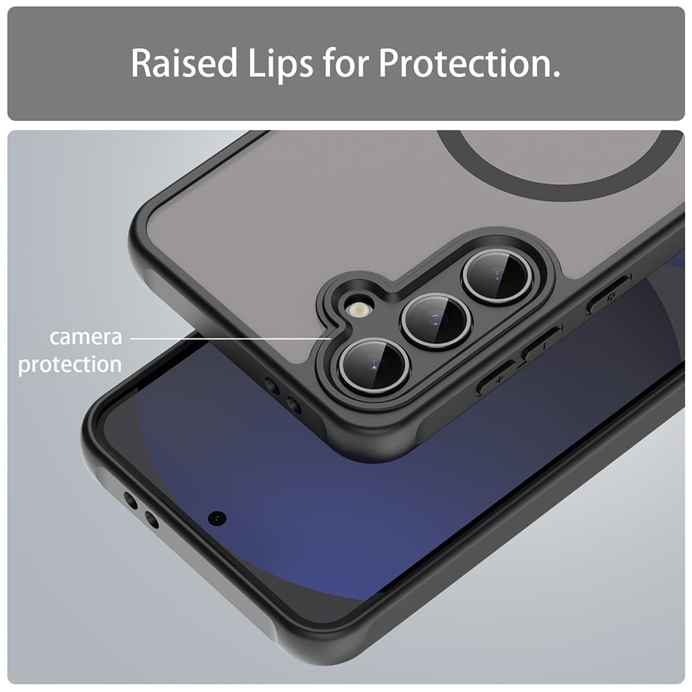 Techsuit HaloFrost II MagSafe - θήκη για Samsung Galaxy S24 FE - Μαύρο - Image 3