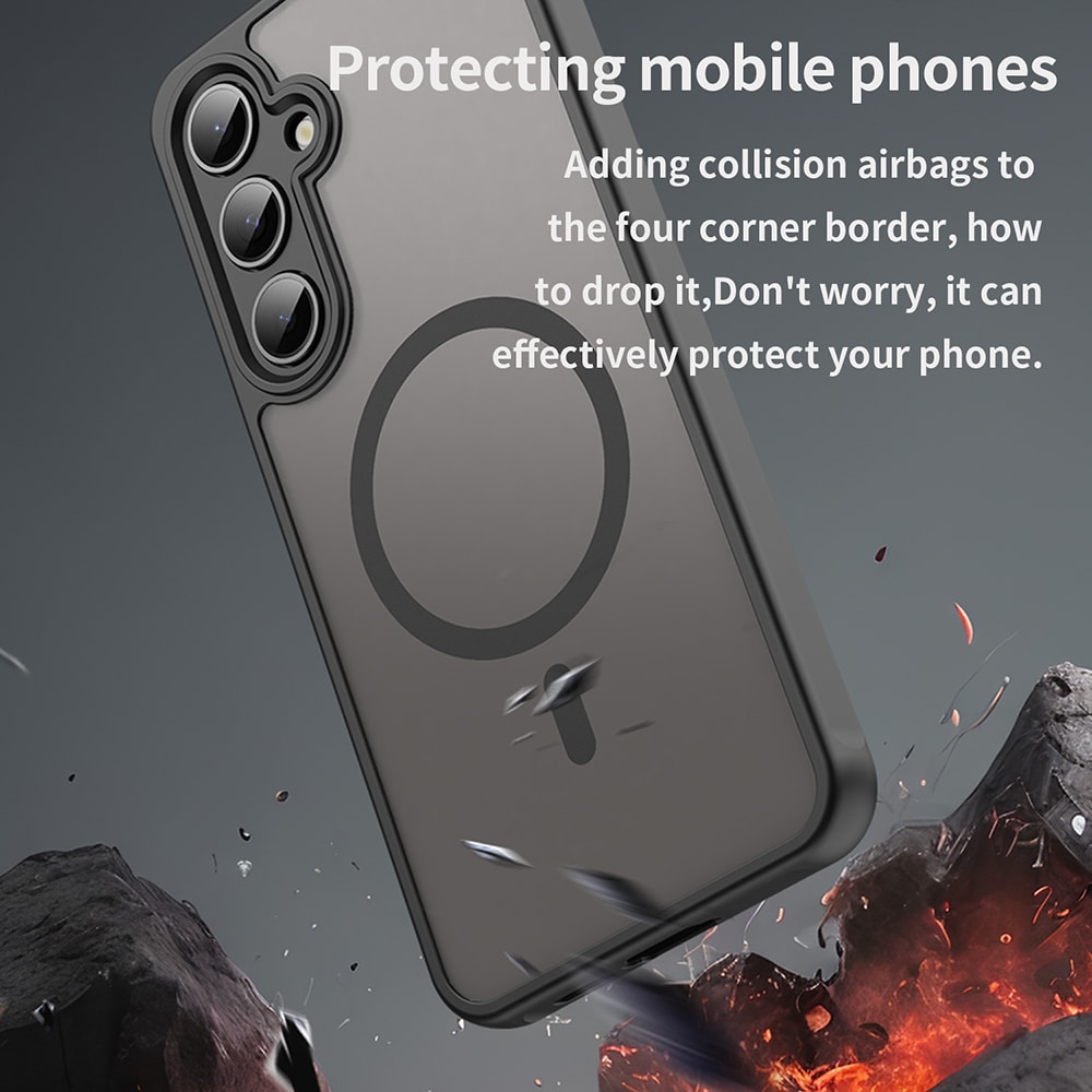 Techsuit HaloFrost II MagSafe - θήκη για Samsung Galaxy S24 FE - Μαύρο - Image 4