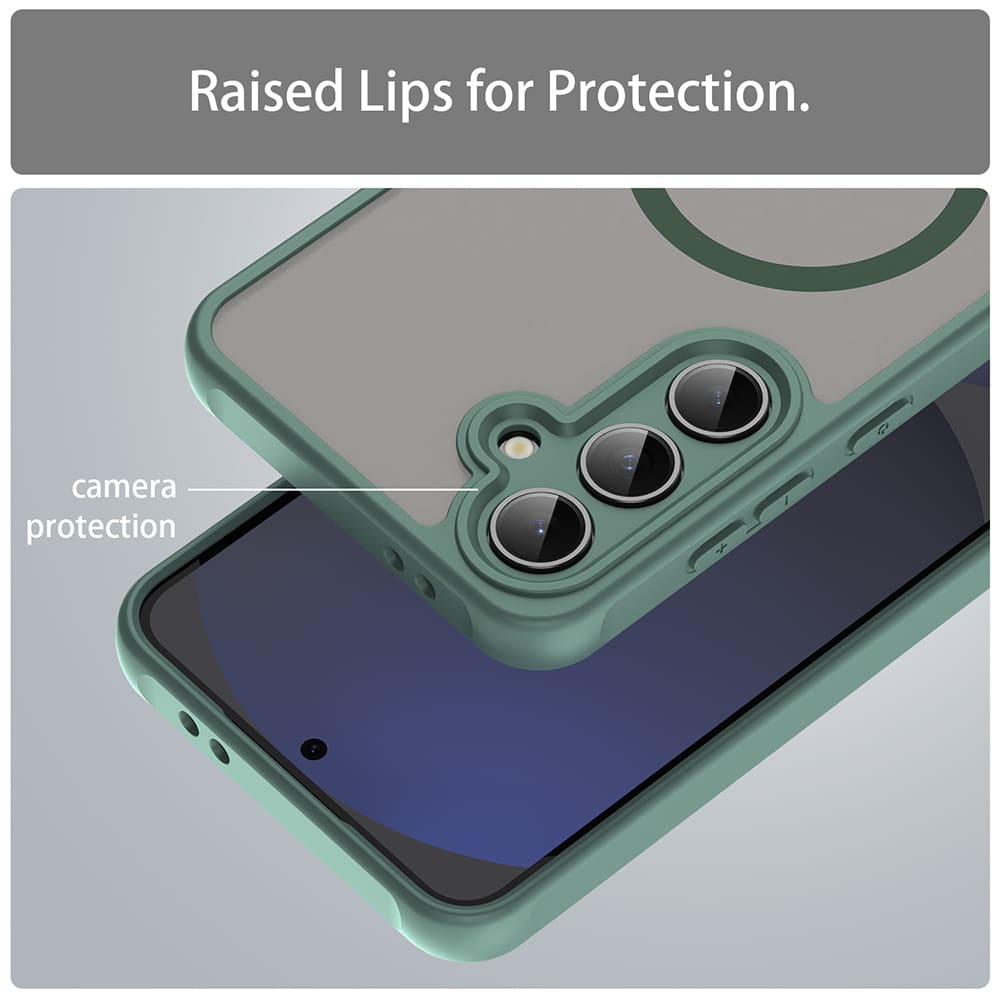 Techsuit HaloFrost II MagSafe - θήκη για Samsung Galaxy S24 FE - Πράσινο - Image 5