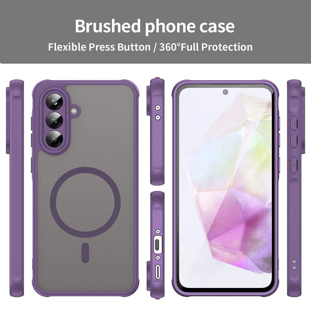 Techsuit HaloFrost II MagSafe - θήκη για Samsung Galaxy A56 - Μωβ - Image 3