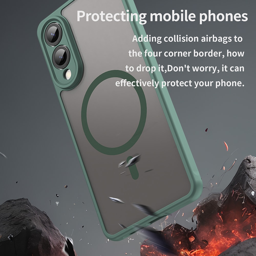 Techsuit HaloFrost II MagSafe - θήκη για Samsung Galaxy S25 Edge - Πράσινο - Image 5