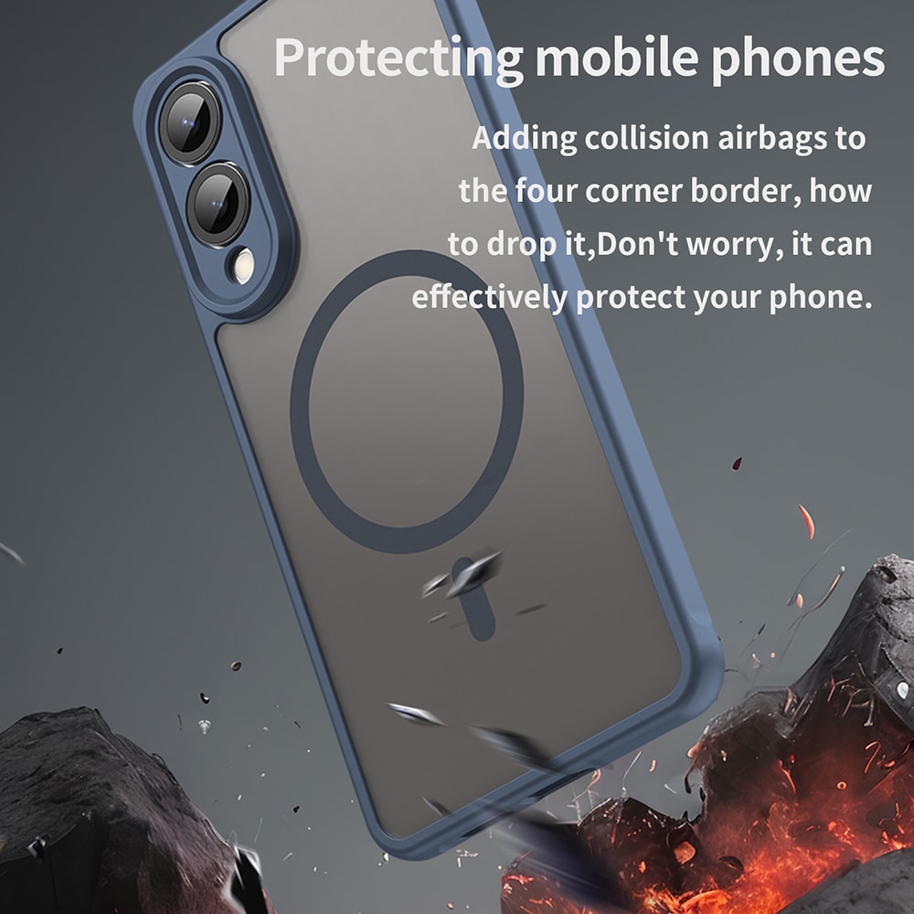 Techsuit HaloFrost II MagSafe - θήκη για Samsung Galaxy S25 Edge - Μπλε - Image 5