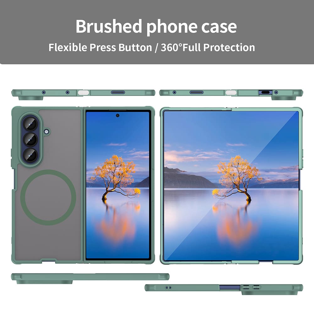 Techsuit HaloFrost II MagSafe - θήκη για Samsung Galaxy Z Fold7 - Πράσινο - Image 3