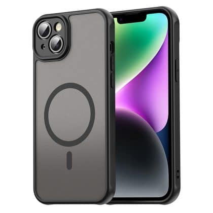 Techsuit HaloFrost II MagSafe - θήκη για Apple iPhone 14 Plus - Μαύρο