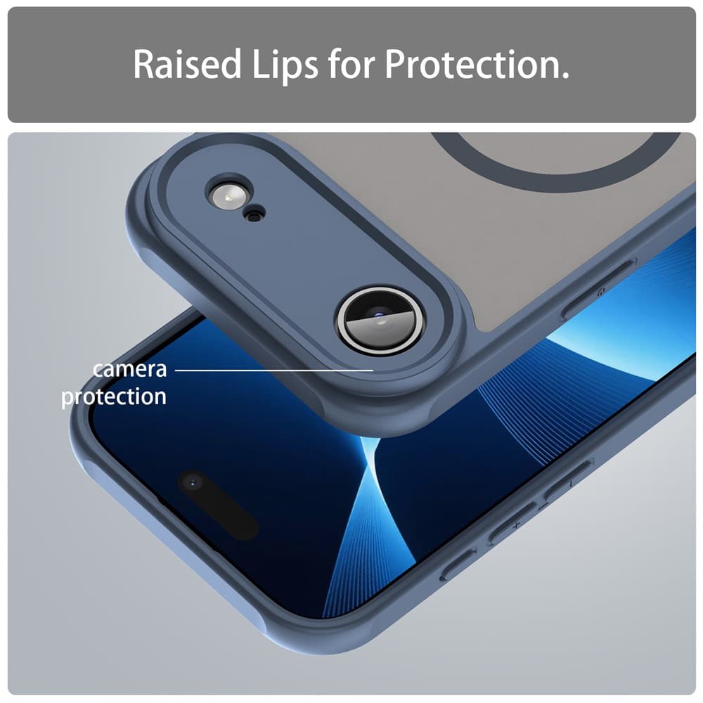 Techsuit HaloFrost II MagSafe - θήκη για Apple iPhone 17 Air - Μπλε - Image 6