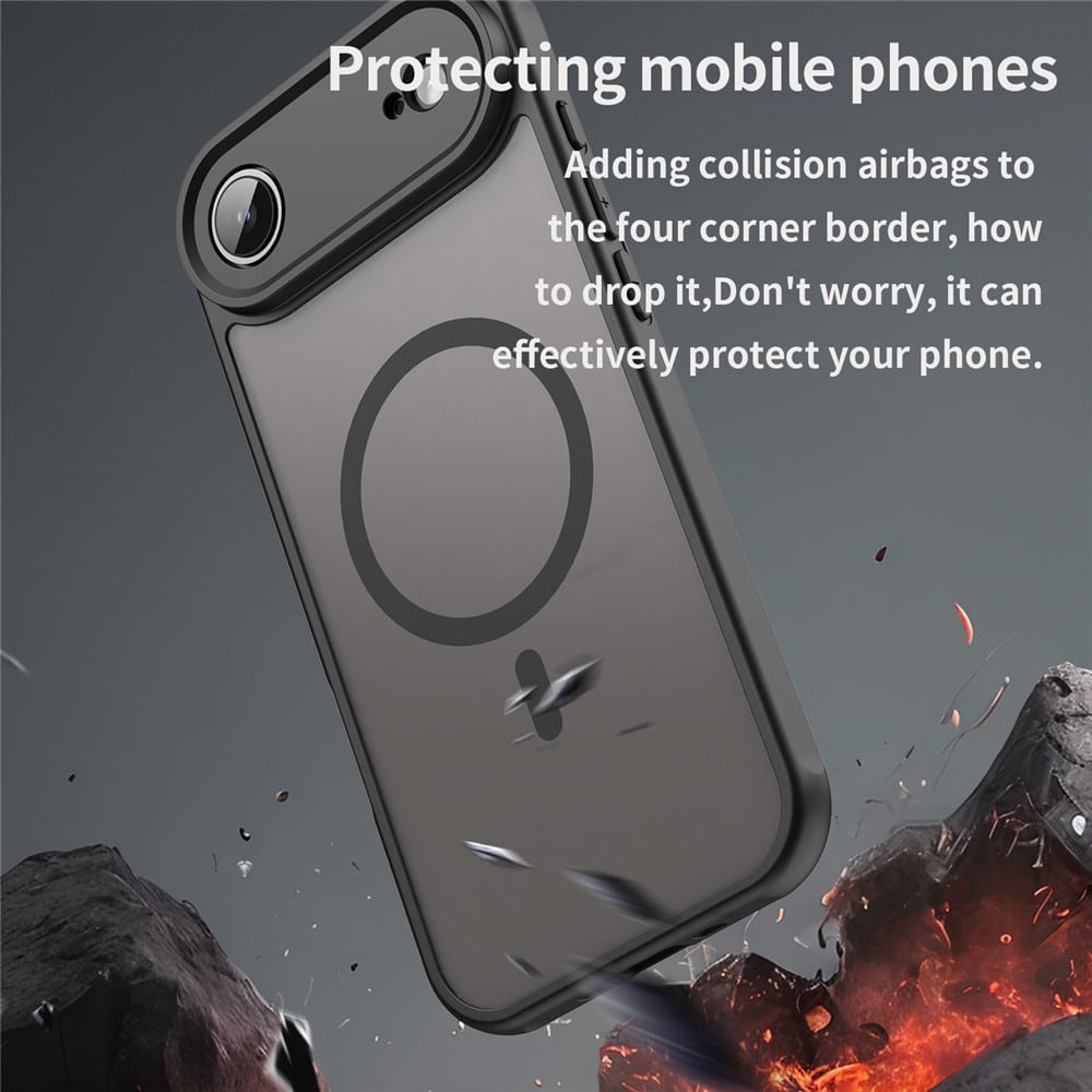 Techsuit HaloFrost II MagSafe - θήκη για Apple iPhone 17 Air - Μαύρο - Image 3