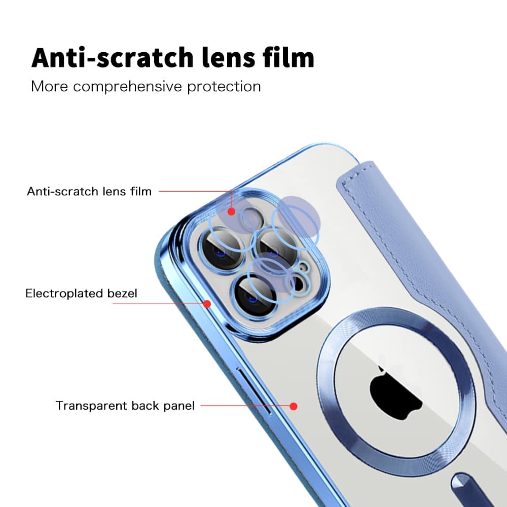Techsuit SmartMag Book - θήκη για Apple iPhone 12 Pro Max - Πολύχρωμο - Image 3