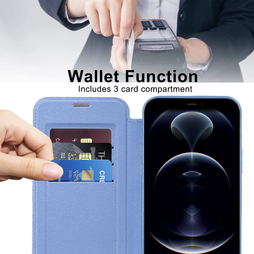 Techsuit SmartMag Book - θήκη για Apple iPhone 12 Pro Max - Πολύχρωμο - Image 5