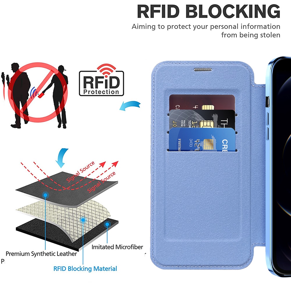 Techsuit SmartMag Book - θήκη για Apple iPhone 12 Pro Max - Πολύχρωμο - Image 4