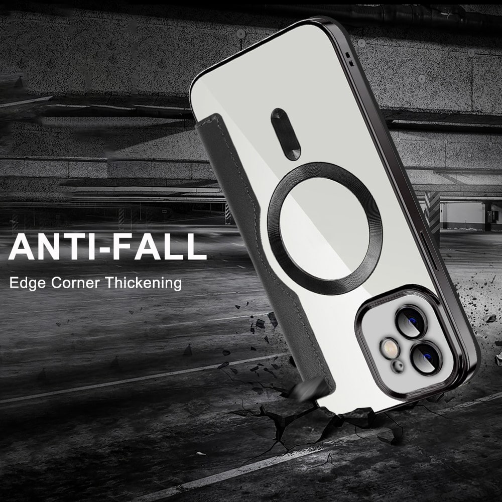Techsuit SmartMag Book - θήκη για Apple iPhone 12 - Πράσινο - Image 6