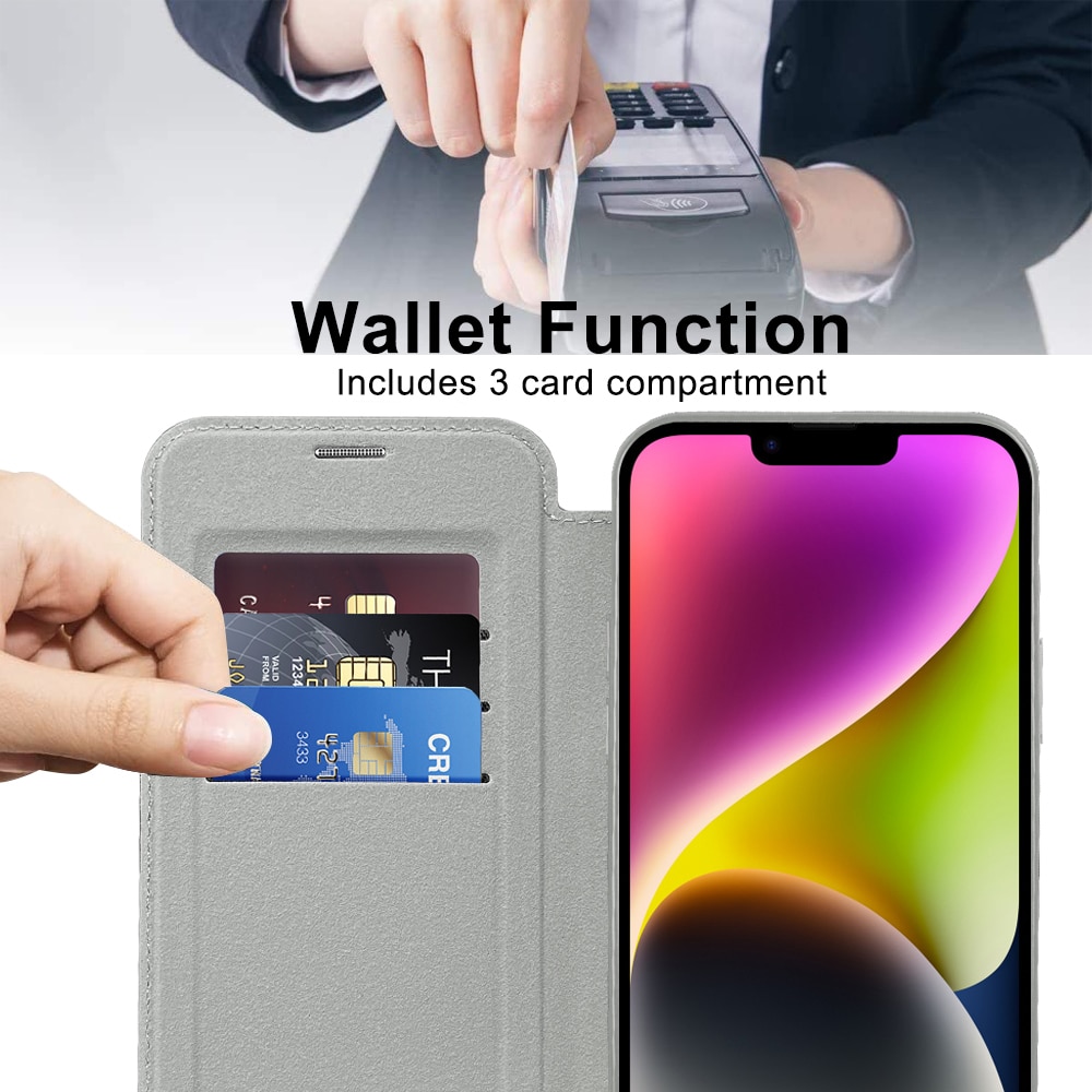 Techsuit SmartMag - θήκη για Apple iPhone 14 - Γκρι - Image 5
