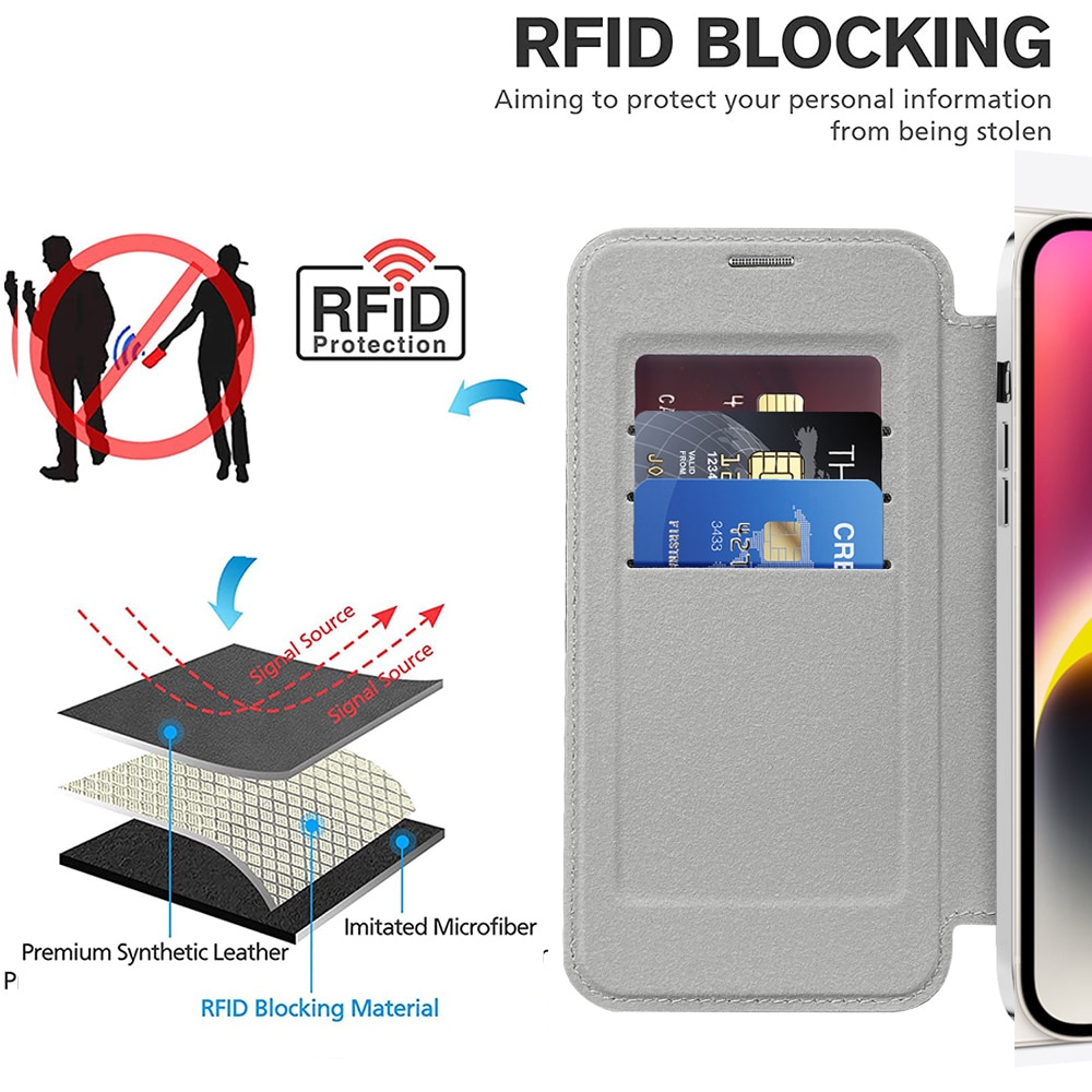 Techsuit SmartMag - θήκη για Apple iPhone 14 - Γκρι - Image 4