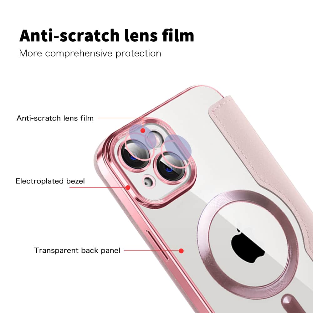Techsuit SmartMag - θήκη για Apple iPhone 14 Plus - Ροζ - Image 3