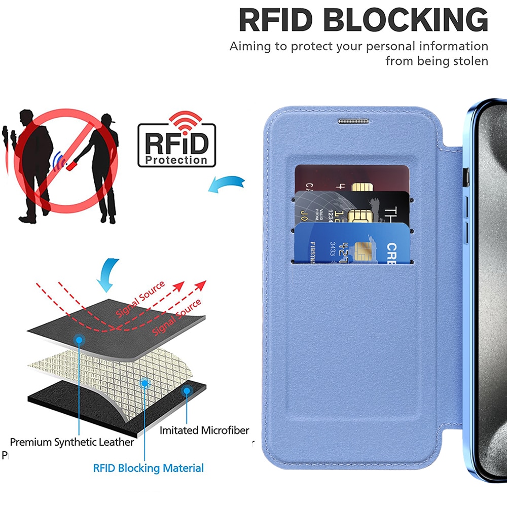 Techsuit SmartMag Book - θήκη για Apple iPhone 15 Pro Max - Πολύχρωμο - Image 4