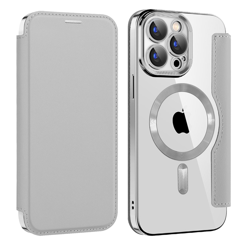 Techsuit SmartMag Book - θήκη για Apple iPhone 15 Pro Max - Γκρι - Image 2