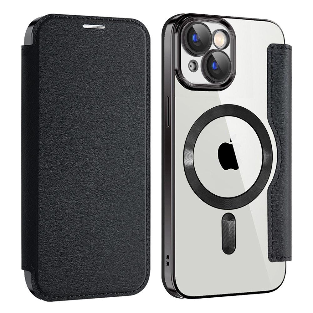 Techsuit SmartMag Book - θήκη για Apple iPhone 15 - Μαύρο - Image 2