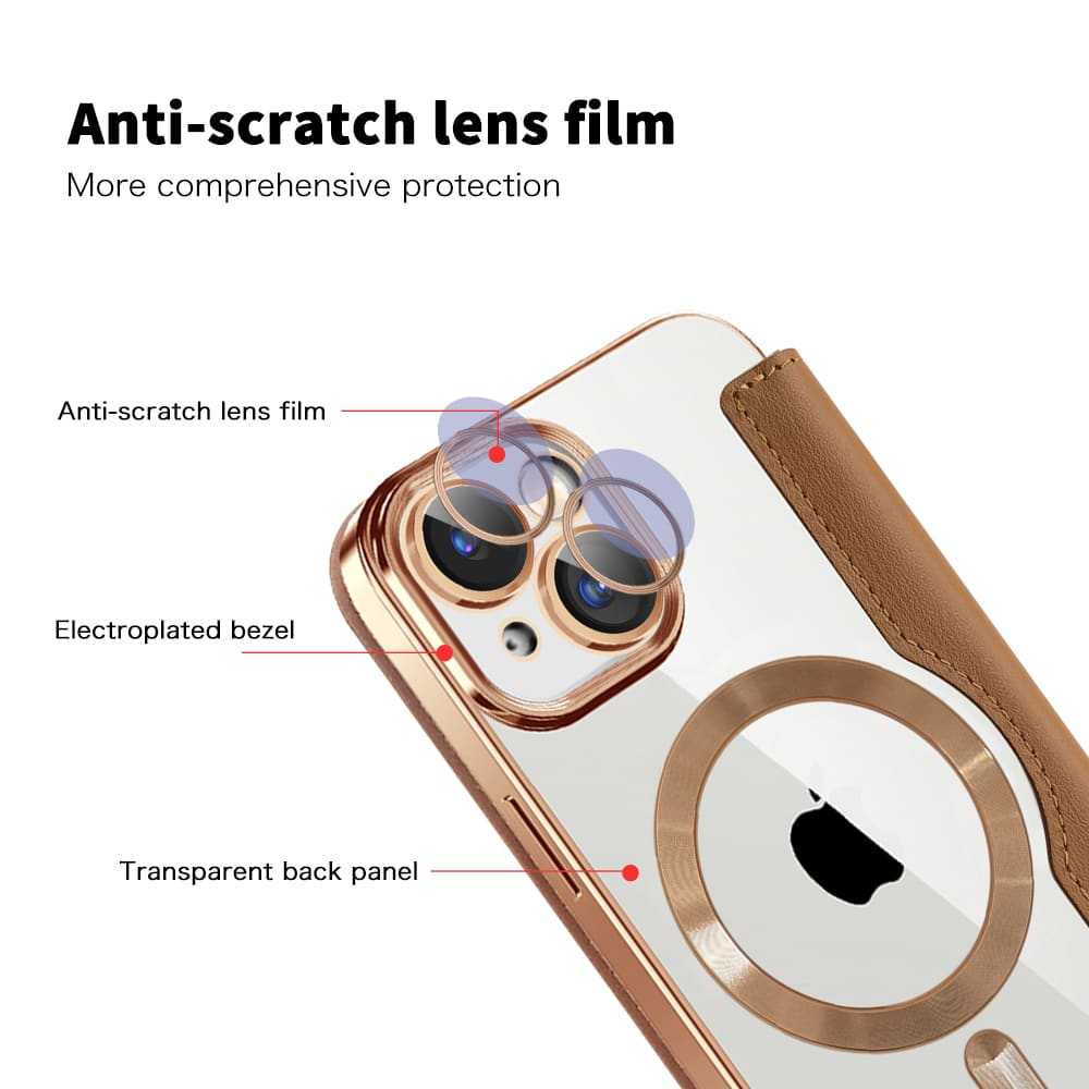 Techsuit SmartMag Book - θήκη για Apple iPhone 15 - Πολύχρωμο - Image 3