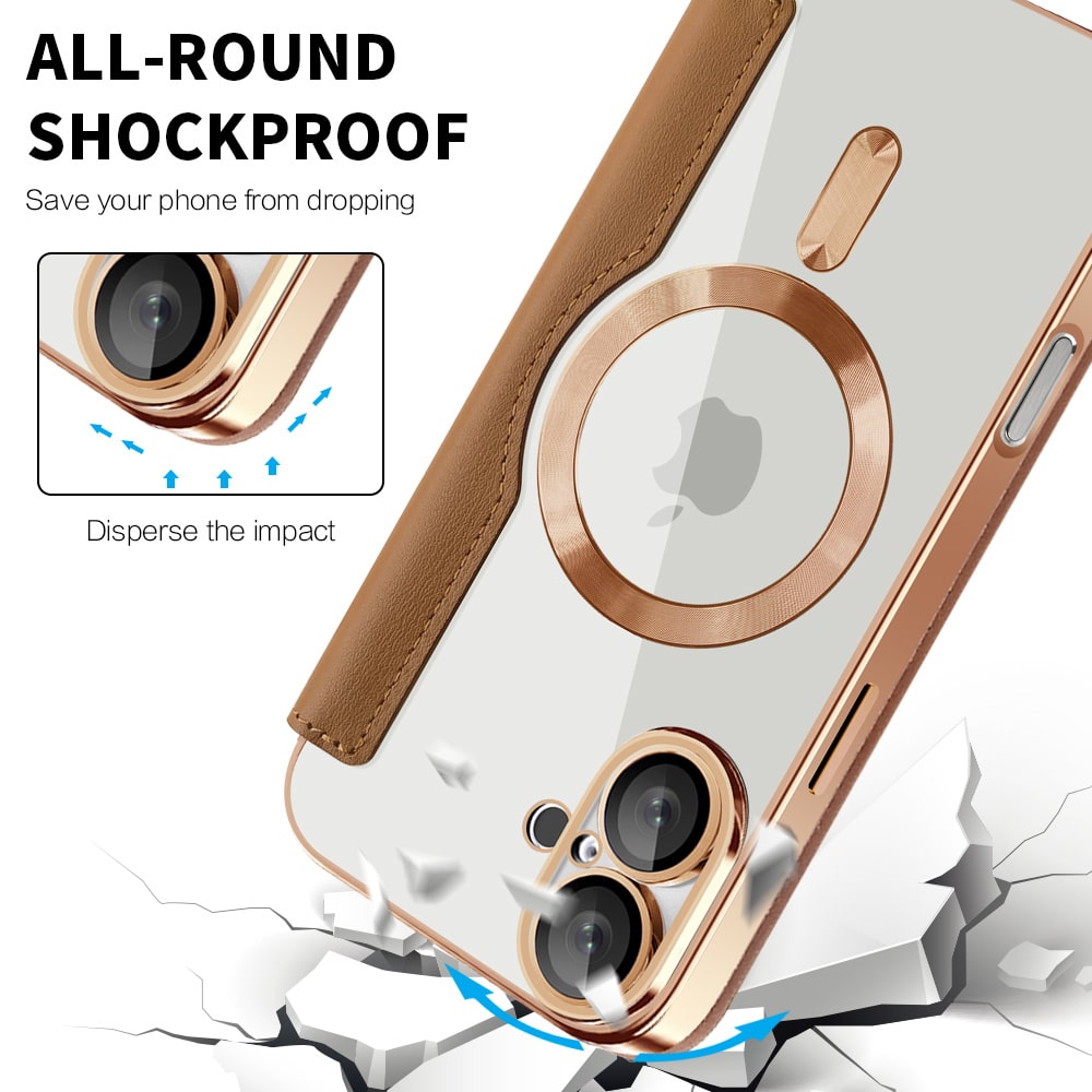 Techsuit SmartMag Book - θήκη για Apple iPhone 16 - Πολύχρωμο - Image 4
