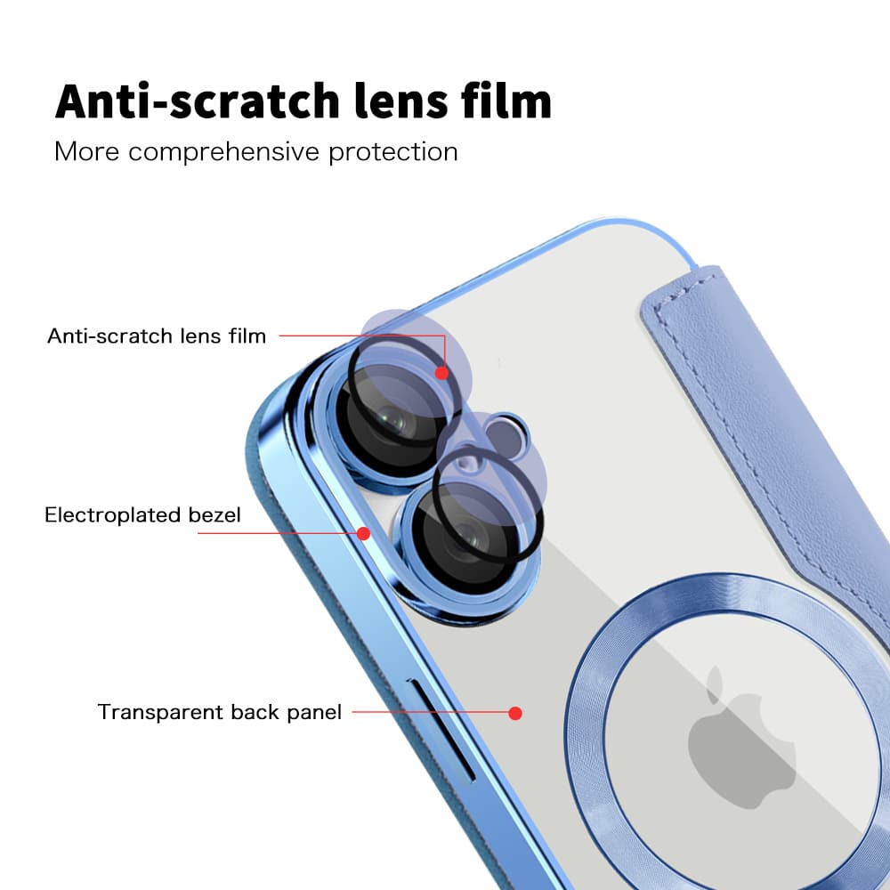 Techsuit SmartMag Book - θήκη για Apple iPhone 16 - Πολύχρωμο - Image 3
