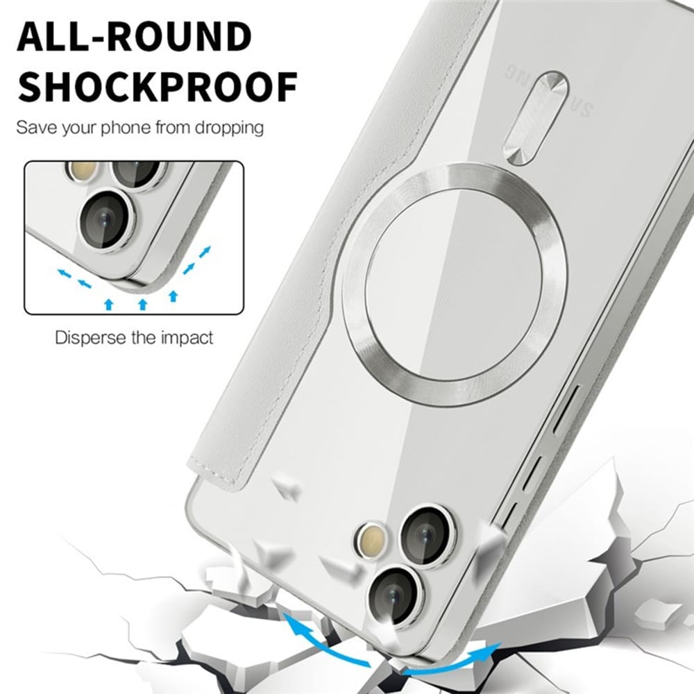 Techsuit SmartMag Book - θήκη για Samsung Galaxy A05 - Γκρι - Image 4