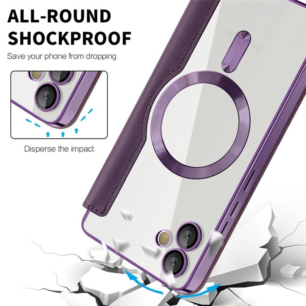 Techsuit SmartMag Book - θήκη για Samsung Galaxy A05 - Μωβ - Image 4