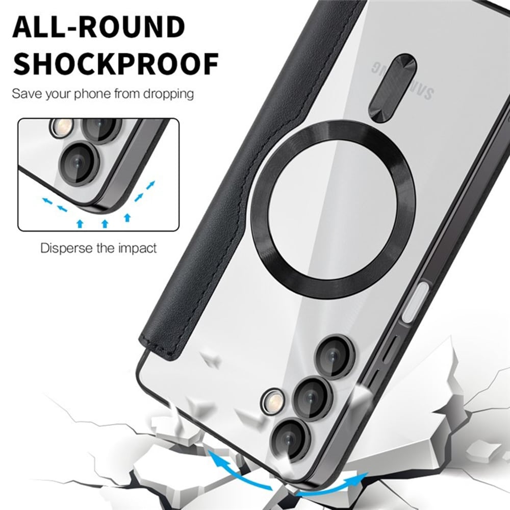 Techsuit SmartMag Book - θήκη για Samsung Galaxy A05s - Μαύρο - Image 4