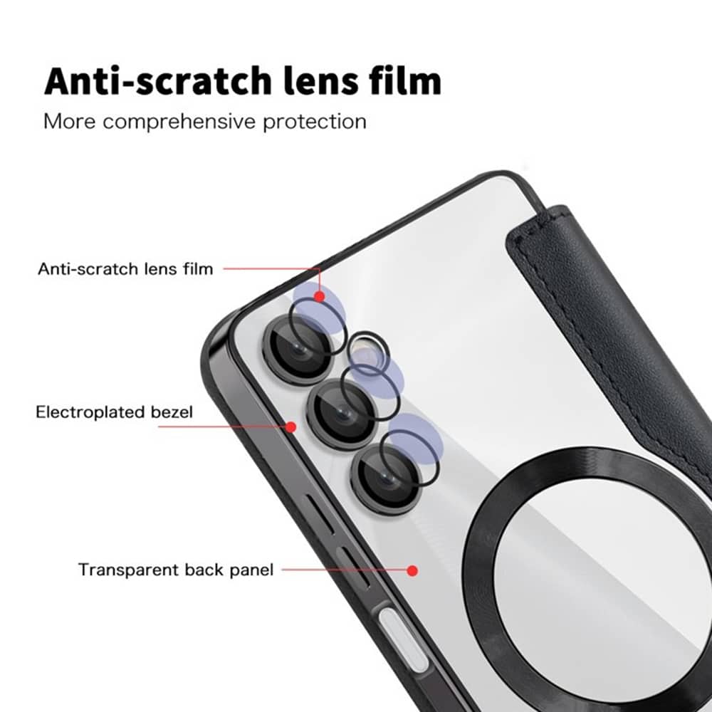 Techsuit SmartMag Book - θήκη για Samsung Galaxy A05s - Μαύρο - Image 3