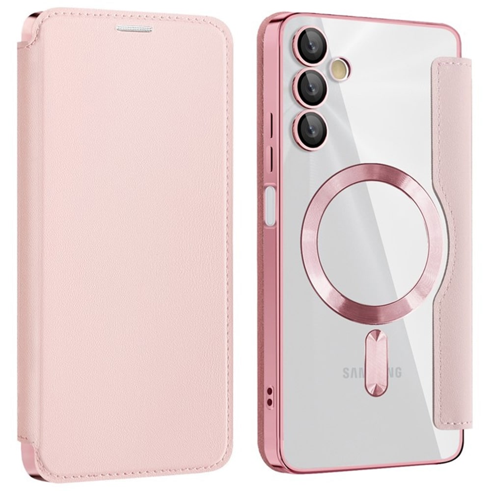 Techsuit SmartMag Book - θήκη για Samsung Galaxy A05s - Ροζ - Image 2