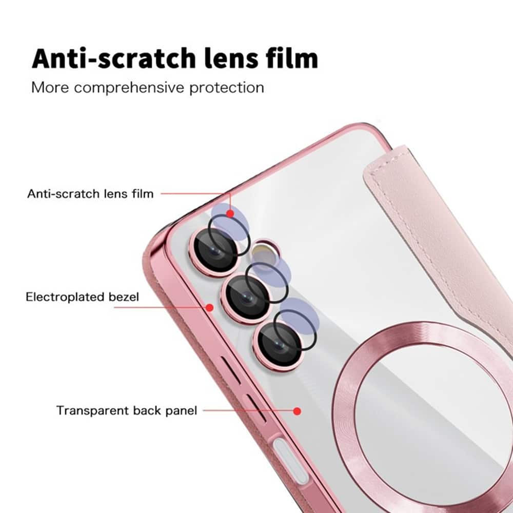 Techsuit SmartMag Book - θήκη για Samsung Galaxy A05s - Ροζ - Image 3