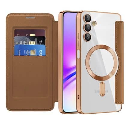 Techsuit SmartMag - θήκη για Samsung Galaxy A05s - Καφέ