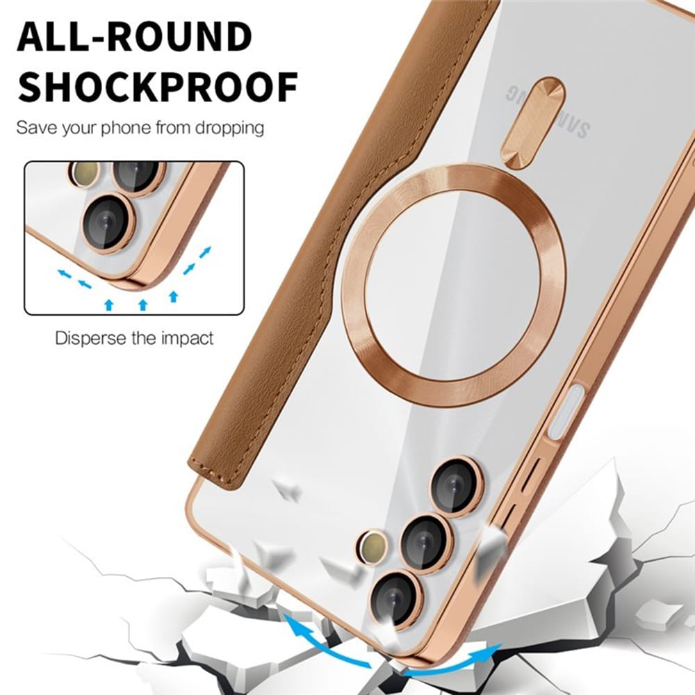 Techsuit SmartMag - θήκη για Samsung Galaxy A05s - Καφέ - Image 4