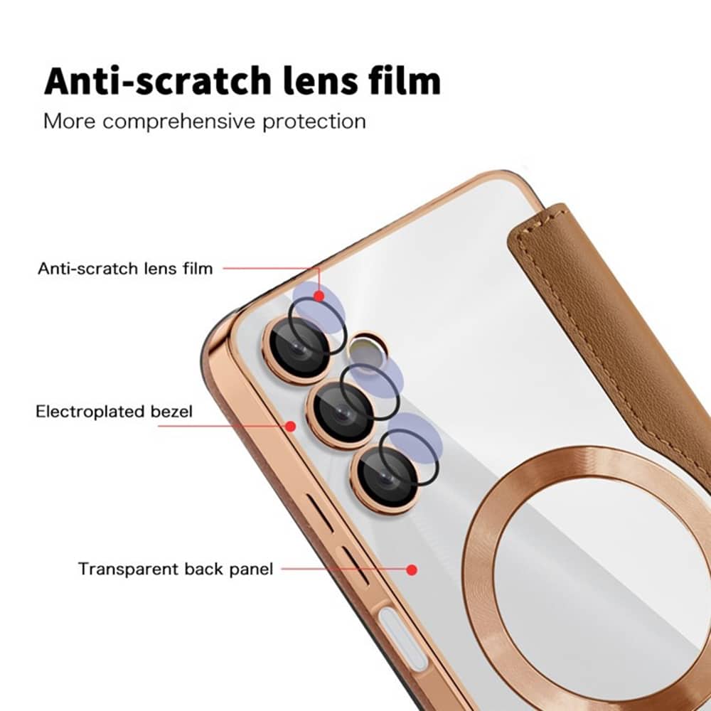 Techsuit SmartMag - θήκη για Samsung Galaxy A05s - Καφέ - Image 3