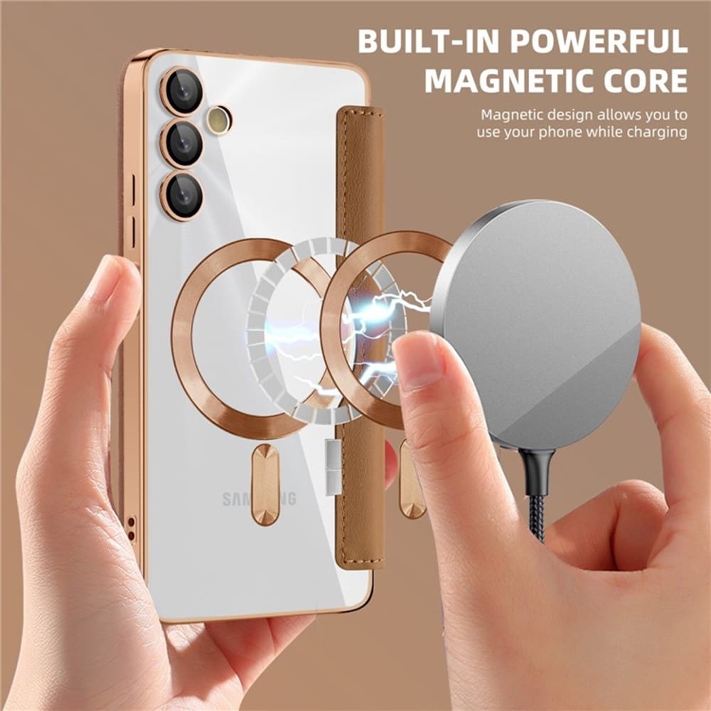 Techsuit SmartMag - θήκη για Samsung Galaxy A05s - Καφέ - Image 6