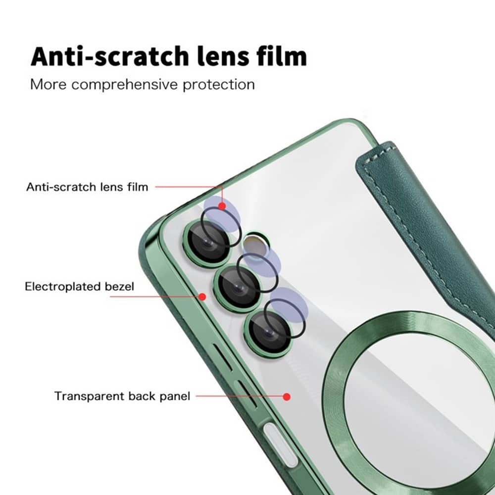 Techsuit SmartMag Book - θήκη για Samsung Galaxy A05s - Πράσινο - Image 3