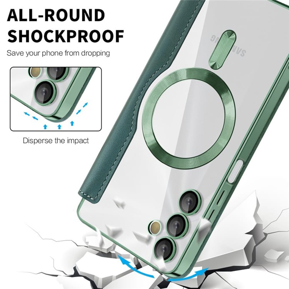 Techsuit SmartMag Book - θήκη για Samsung Galaxy A05s - Πράσινο - Image 4