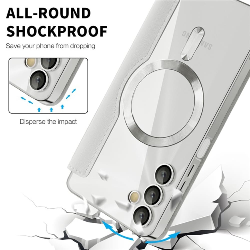 Techsuit SmartMag Book - θήκη για Samsung Galaxy A05s - Γκρι - Image 4