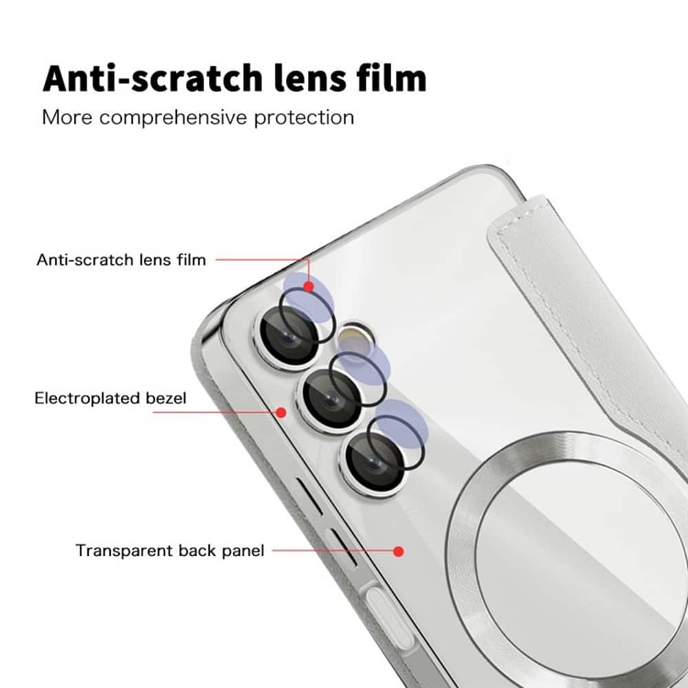 Techsuit SmartMag Book - θήκη για Samsung Galaxy A05s - Γκρι - Image 3