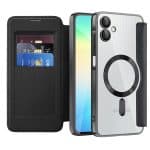 Techsuit SmartMag Book - θήκη για Samsung Galaxy A06 - Μαύρο