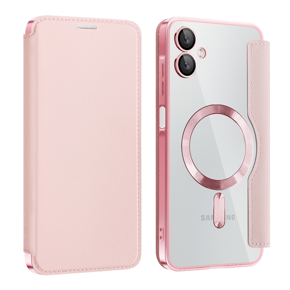 Techsuit SmartMag Book - θήκη για Samsung Galaxy A06 - Ροζ - Image 2