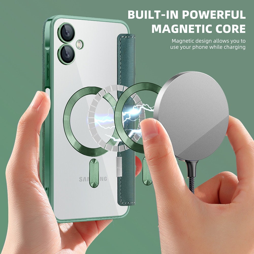 Techsuit SmartMag Book - θήκη για Samsung Galaxy A06 - Πράσινο - Image 6