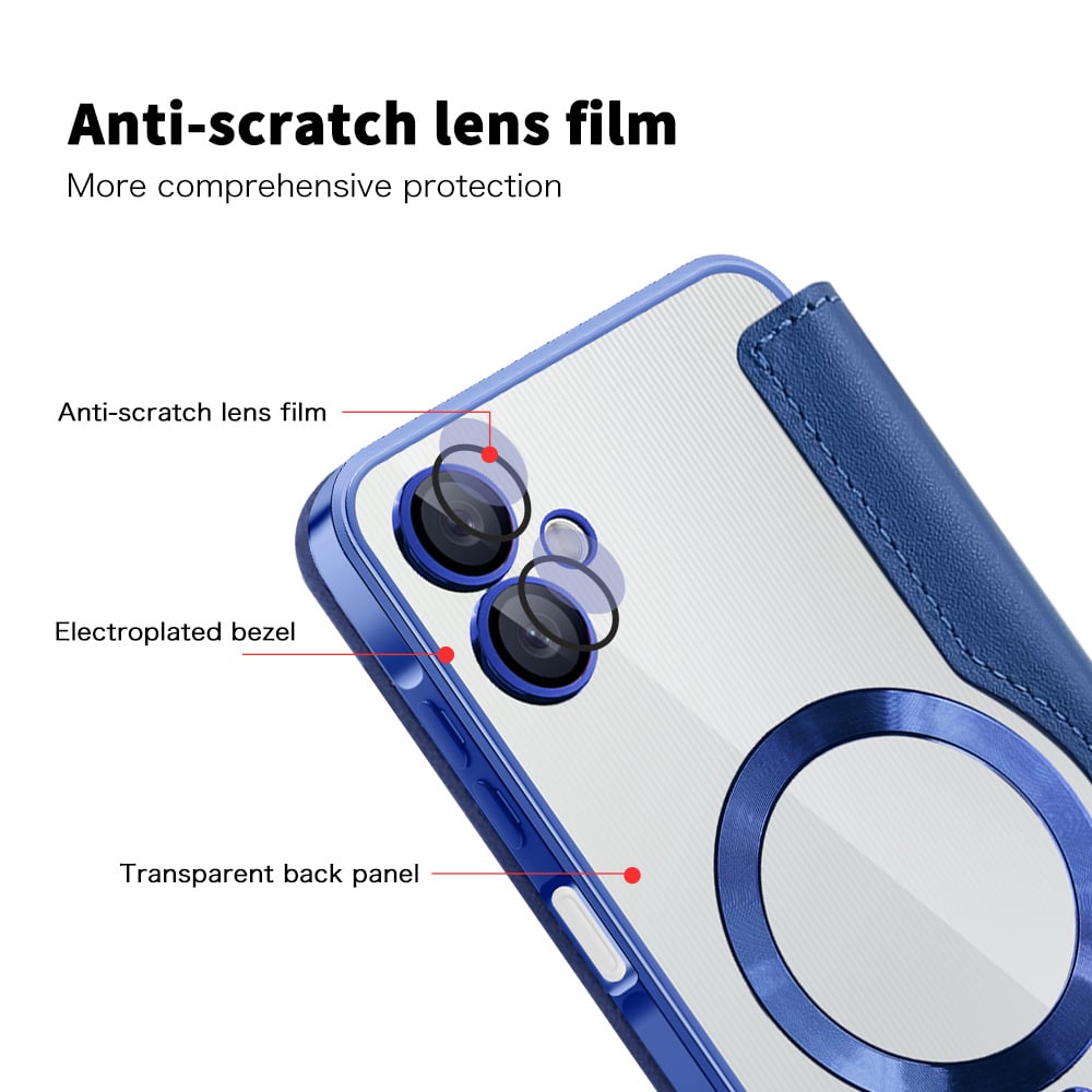 Techsuit SmartMag Book - θήκη για Samsung Galaxy A06 - Μπλε - Image 3