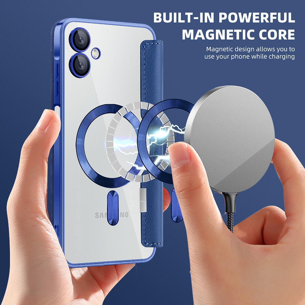 Techsuit SmartMag Book - θήκη για Samsung Galaxy A06 - Μπλε - Image 6