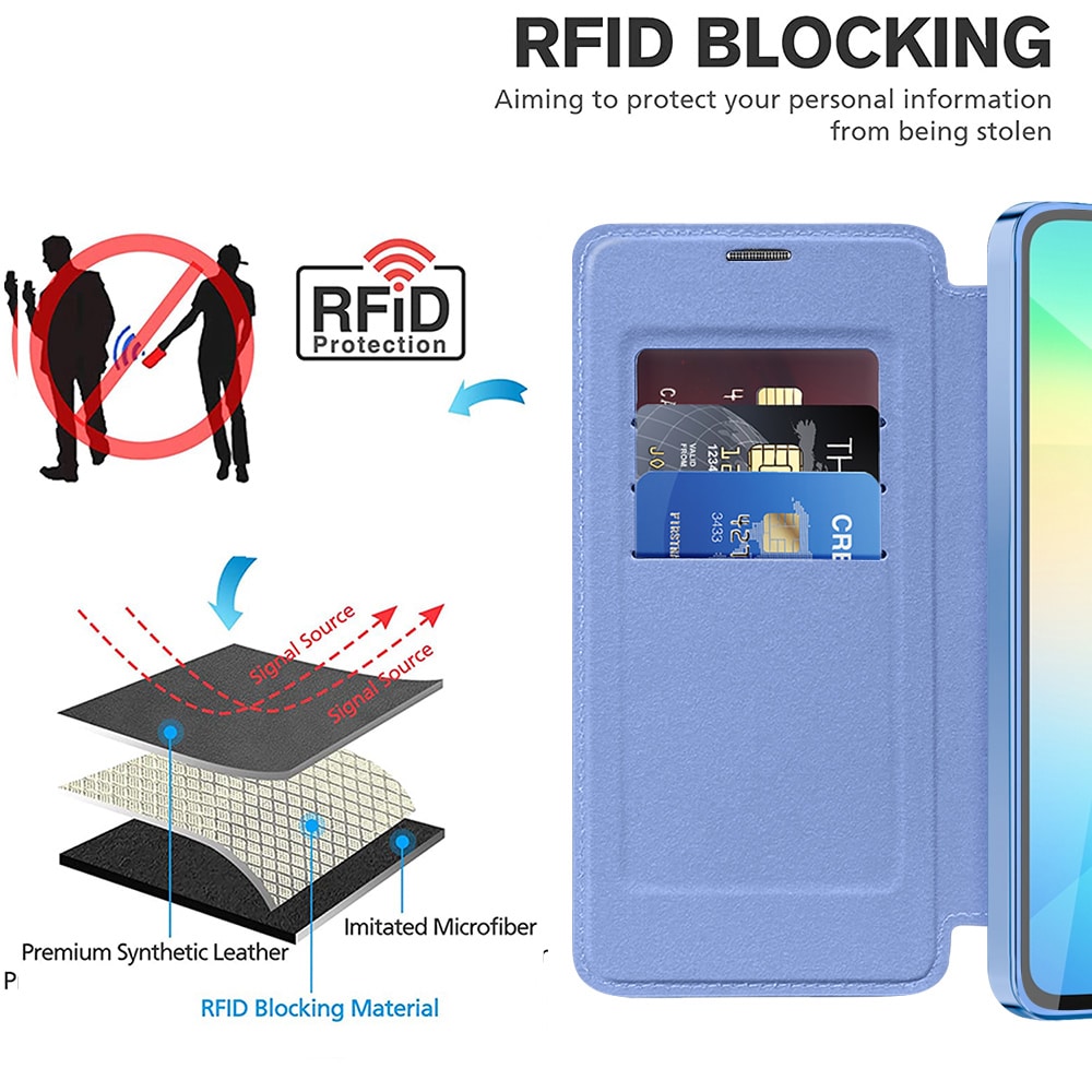 Techsuit SmartMag Book - θήκη για Samsung Galaxy A06 - Πολύχρωμο - Image 5