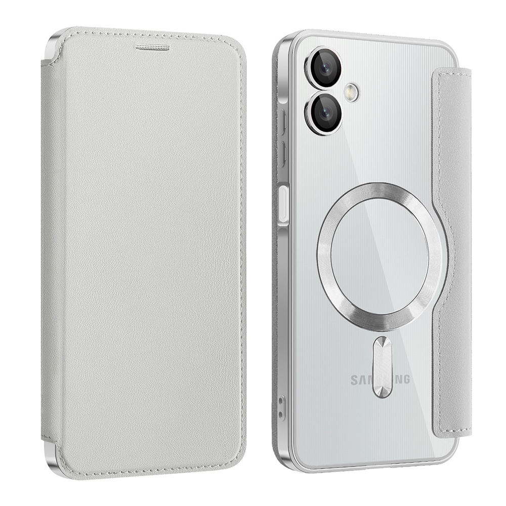 Techsuit SmartMag Book - θήκη για Samsung Galaxy A06 - Γκρι - Image 2