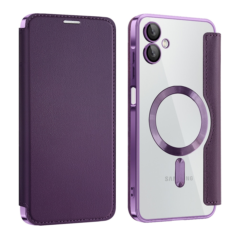 Techsuit SmartMag Book - θήκη για Samsung Galaxy A06 - Μωβ - Image 2