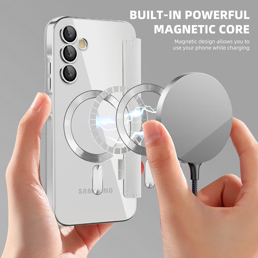Techsuit SmartMag - θήκη για Samsung Galaxy A15 / 5G - Γκρι - Image 6