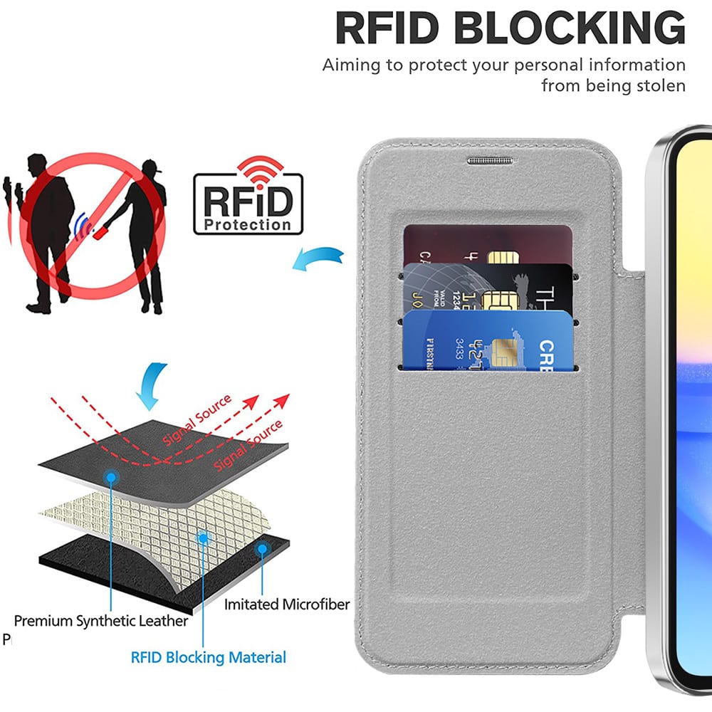 Techsuit SmartMag - θήκη για Samsung Galaxy A15 / 5G - Γκρι - Image 5