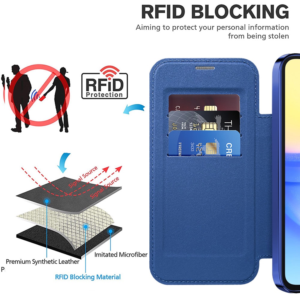 Techsuit SmartMag - θήκη για Samsung Galaxy A15 / 5G - Μπλε - Image 5